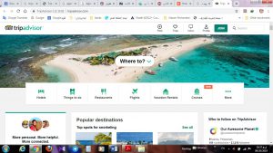 وبسایت tripadvisor