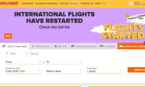 Pegasus - خرید بلیط هواپیما از Pegasus - خدمات pegasus