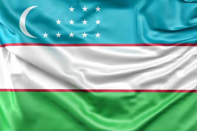 flag uzbekistan